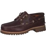 Chaussures casual Timberland Traditional Handsewn rouge bordeaux à lacets Pointure 41 look casual pour homme 