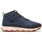 Chaussures de randonnée Timberland bleues en caoutchouc imperméables à lacets Pointure 41 pour homme 
