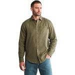 Chemises Timberland vertes en flanelle Taille S look fashion pour homme 
