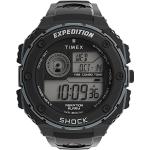 Montres-bracelet Timex Expedition noires look fashion chronographes pour homme 