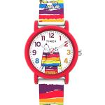 Montres Timex Weekender rouges look fashion pour femme 