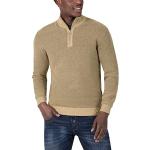 Pulls Timezone camel Taille 3 XL look fashion pour homme 