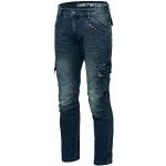 Jeans droits Timezone bleus stretch W31 look casual pour homme 