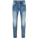 Jeans droits Timezone bleus Taille L W29 look fashion pour homme en promo 