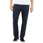 Jeans slim Timezone bleus délavés W34 look fashion pour homme 