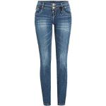 Jeans slim Timezone bleus en coton W30 look fashion pour femme 