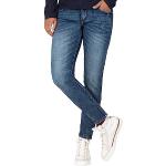 Timezone Slim Enyatz Jeans, Bleu Acier délavé, 27 W/30 L Femme