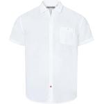Chemises Timezone blanches en lin Taille XXL look fashion pour homme 