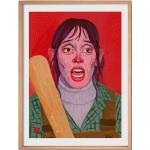 Tirage D'art Redrum/Fine Art Impression D'illustration 50x70, 40x50, 30x40 cm Portrait Brillant Shelley Duvall