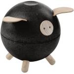 Tirelires en bois Plan Toys noires en hévéa à motif cochons 