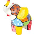 Tirelires multicolores à motif éléphants 