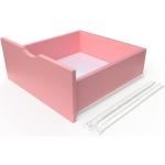 Etagères de rangement ABC Meubles rose pastel en pin made in France en promo 