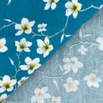 Tours de lit Linnea Design blancs à fleurs en coton à motif fleurs pour enfant 