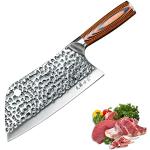 Couteaux de cuisine gris acier en acier inoxydables 