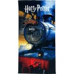 Serviettes de bain noires Harry Potter Harry 70x140 