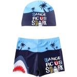 Shorts de bain bleus à motif requins look fashion pour garçon de la boutique en ligne Amazon.fr 