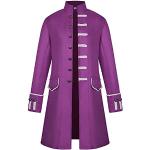 Vestes de ski pour fêtes de Noël violettes Batman Joker imperméables coupe-vents à manches courtes Taille XL steampunk 