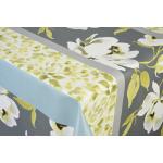 Nappes turquoise en toile 