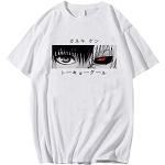 Tokyo Ghoul T-Shirt Ken Kaneki Anime Graphique Imprimé À Manches Courtes Tops Hommes Femmes Crewneck Chemises Tee