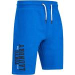Tokyo Laundry Short de jogging multi-poches pour homme, Bleu de jais., M