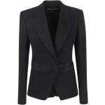 Blazers de créateur Tom Ford noirs en laine Taille XS look fashion pour femme 