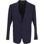 Vestes en laine de créateur Tom Ford bleues Taille XL 