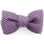 Cravates unies de créateur Tom Ford violettes à motif papillons pour homme 