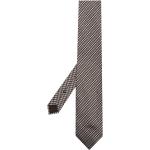 Cravates en soie de créateur Tom Ford blanches à motif papillons Tailles uniques pour homme 