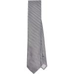 Cravates en soie de créateur Tom Ford grises à motif papillons Tailles uniques pour homme 