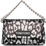 Sacs à main de créateur Tom Ford Noir noirs à effet léopard à sequins en cuir pour femme en promo 