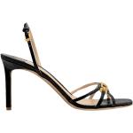 Sandales à talons de créateur Tom Ford noires en cuir Pointure 40 look fashion pour femme 