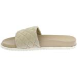 Sandales Tom Tailor blanc crème en caoutchouc Pointure 43 avec un talon jusqu'à 3cm look fashion pour femme 