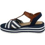 Sandales compensées Tom Tailor bleu marine Pointure 40 look fashion pour femme 