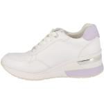 Chaussures de sport Tom Tailor blanches à motif fleurs Pointure 39 look fashion pour femme 