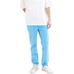 Pantalons chino Tom Tailor Denim bleu ciel W28 look fashion pour homme 
