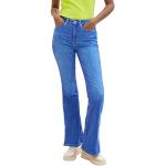 Jeans flare Tom Tailor Denim bleus Taille XXL look fashion pour femme en promo 