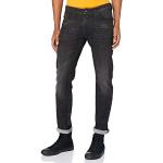 Jeans droits Tom Tailor Denim noirs stretch W34 classiques 