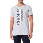 T-shirts Tom Tailor Denim gris à logo à manches courtes à manches courtes Taille S look fashion pour homme 
