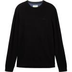Pulls col rond Tom Tailor noirs à col rond Taille 3 XL pour homme 