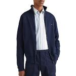 Gilets zippés Tommy Hilfiger bleues foncé Taille S look fashion pour homme en promo 