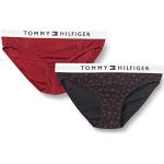 Culottes Tommy Hilfiger rouges en coton look fashion pour fille de la boutique en ligne Amazon.fr 