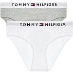 Slips Tommy Hilfiger Heather blancs en jersey lot de 2 Taille 2 ans look fashion pour fille de la boutique en ligne Amazon.fr 