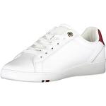 Baskets basses Tommy Hilfiger Signature blanches Pointure 41 look casual pour femme 
