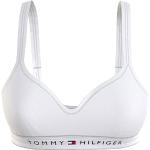 Bralettes Tommy Hilfiger blanches bio Taille L classiques pour femme en promo 