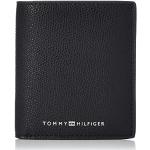 Porte-cartes en cuir Tommy Hilfiger noirs en cuir look business pour homme 