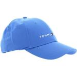 Casquettes de baseball Tommy Hilfiger Essentials bleus foncé enfant look casual en promo 
