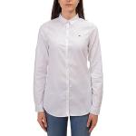 Chemises Tommy Hilfiger blanches avec broderie Taille XXS look fashion pour femme 