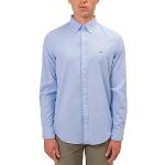 Chemises oxford Tommy Hilfiger Oxford bleu ciel à logo à manches longues Taille L look casual pour homme 