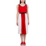 Robes Tommy Hilfiger rouges midi Taille XL look color block pour femme 
