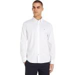 Chemises oxford Tommy Hilfiger Oxford blanches Taille 3 XL classiques pour homme en promo 